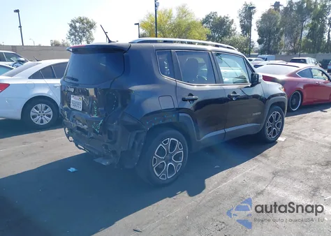 2017 Jeep Renegade Limited Fwd z USA, uszkodzony, nr VIN ZACCJADB9HPE48691